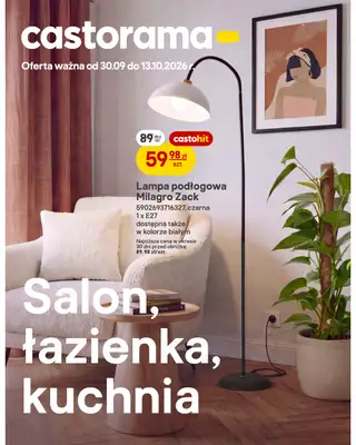 Castorama - gazetka promocyjna Salon, łazienka, kuchnia od środy 30.09 do wtorku 13.10