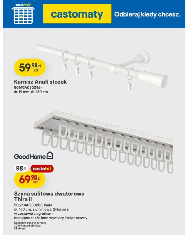 Castorama - gazetka promocyjna Salon, łazienka, kuchnia od środy 30.09 do wtorku 13.10 - strona 4