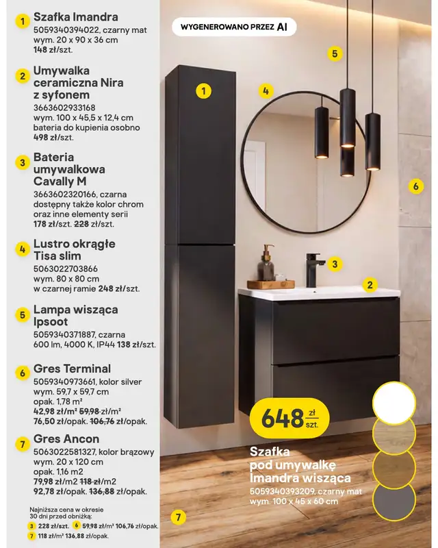 Castorama - gazetka promocyjna Salon, łazienka, kuchnia od środy 30.09 do wtorku 13.10 - strona 11