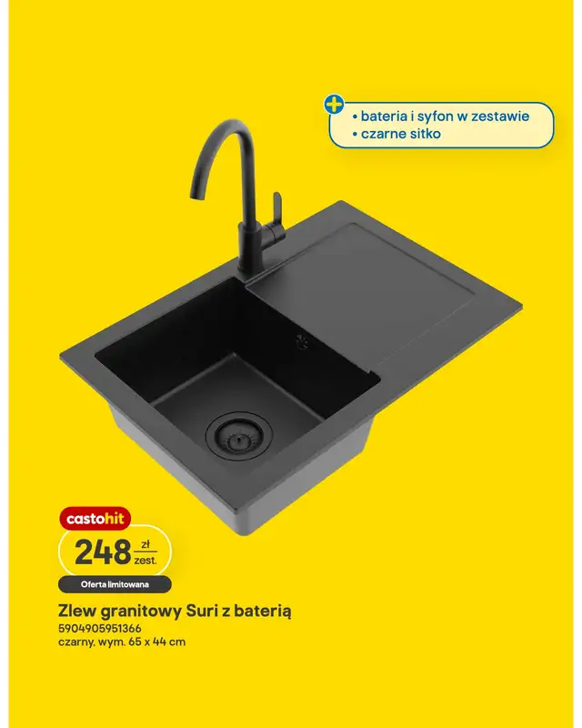 Castorama - gazetka promocyjna Salon, łazienka, kuchnia od środy 30.09 do wtorku 13.10 - strona 20