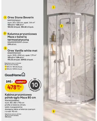 Castorama - gazetka promocyjna Salon, łazienka, kuchnia od środy 30.09 do wtorku 13.10 - strona 9