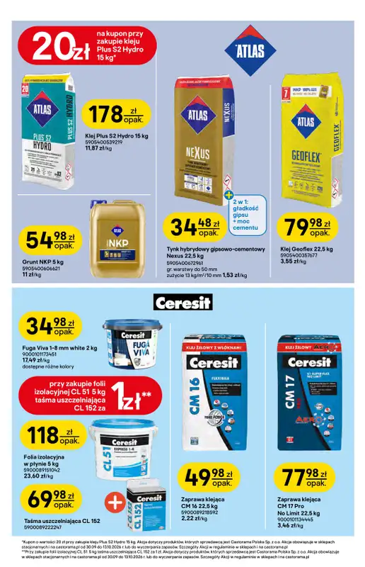 Castorama - gazetka promocyjna I jeszcze więcej... od środy 30.09 do wtorku 13.10 - strona 6