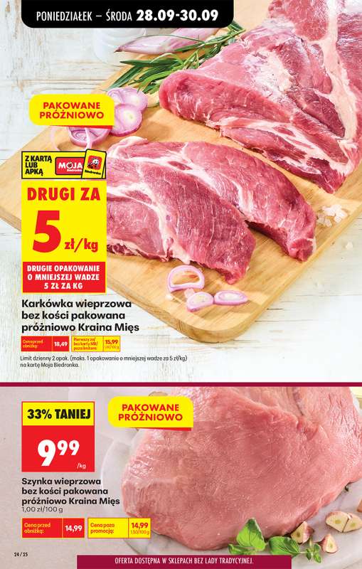 Biedronka - gazetka promocyjna Od poniedziałku od poniedziałku 28.09 do soboty 03.10 - strona 38