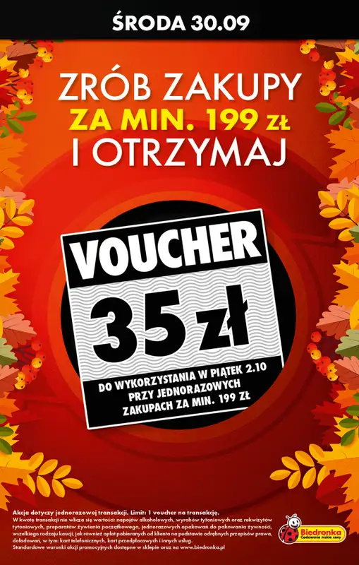 Biedronka - gazetka promocyjna Od poniedziałku od poniedziałku 28.09 do soboty 03.10 - strona 56
