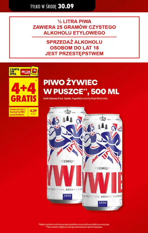 Biedronka - gazetka promocyjna Od poniedziałku od poniedziałku 28.09 do soboty 03.10 - strona 12