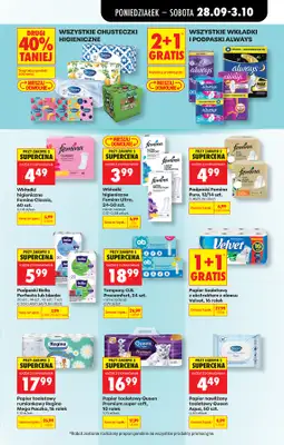 Biedronka - gazetka promocyjna Od poniedziałku, Z ladą tradycyjną od poniedziałku 28.09 do soboty 03.10 - strona 105