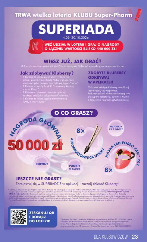 Super-Pharm - gazetka promocyjna Gazetka od czwartku 01.10 do środy 14.10 - strona 23
