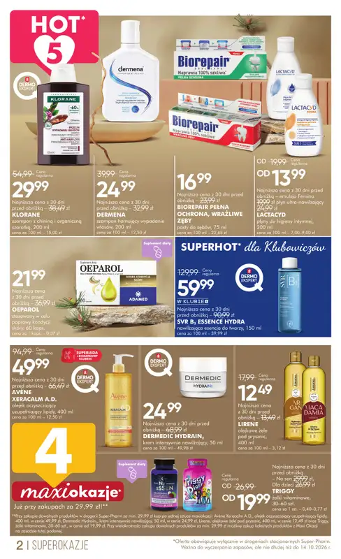 Super-Pharm - gazetka promocyjna Gazetka od czwartku 01.10 do środy 14.10 - strona 2