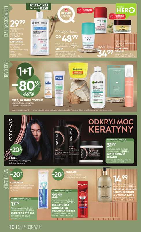 Super-Pharm - gazetka promocyjna Gazetka od czwartku 01.10 do środy 14.10 - strona 10