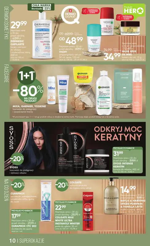 Super-Pharm - gazetka promocyjna Gazetka od czwartku 01.10 do środy 14.10 - strona 10
