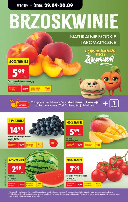 Biedronka - gazetka promocyjna Super okazje na koniec miesiąca   - strona 3
