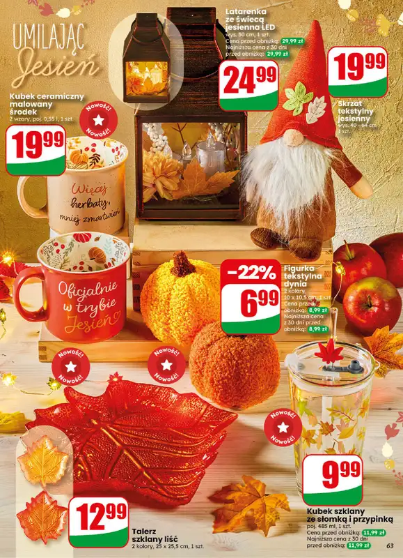 Dino - gazetka promocyjna Gazetka 40 / 2026 od środy 30.09 do wtorku 06.10 - strona 63