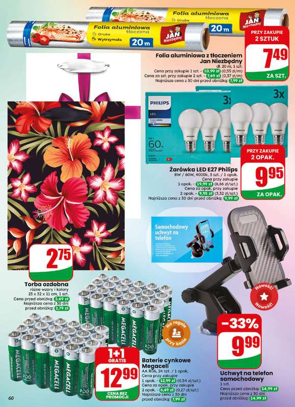 Dino - gazetka promocyjna Gazetka 40 / 2026 od środy 30.09 do wtorku 06.10 - strona 60