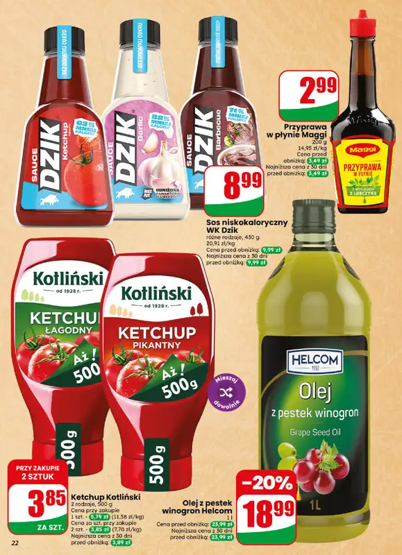 Dino - gazetka promocyjna Gazetka 40 / 2026 od środy 30.09 do wtorku 06.10 - strona 22