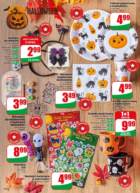 Dino - gazetka promocyjna Gazetka 40 / 2026 od środy 30.09 do wtorku 06.10 - strona 64