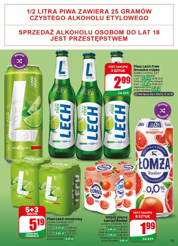 Dino - gazetka promocyjna Gazetka 40 / 2026 od środy 30.09 do wtorku 06.10 - strona 53