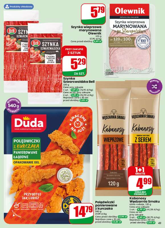 Dino - gazetka promocyjna Gazetka 40 / 2026 od środy 30.09 do wtorku 06.10 - strona 43