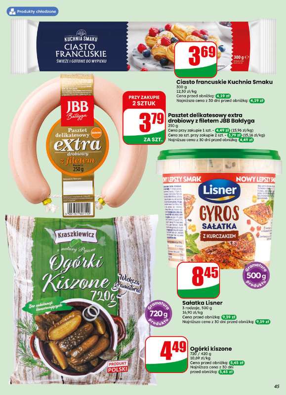 Dino - gazetka promocyjna Gazetka 40 / 2026 od środy 30.09 do wtorku 06.10 - strona 45
