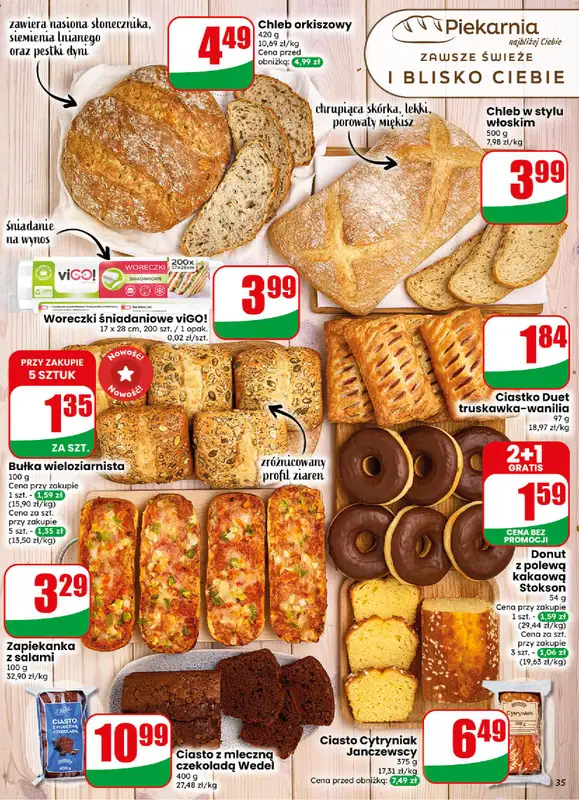 Dino - gazetka promocyjna Gazetka 40 / 2026 od środy 30.09 do wtorku 06.10 - strona 35