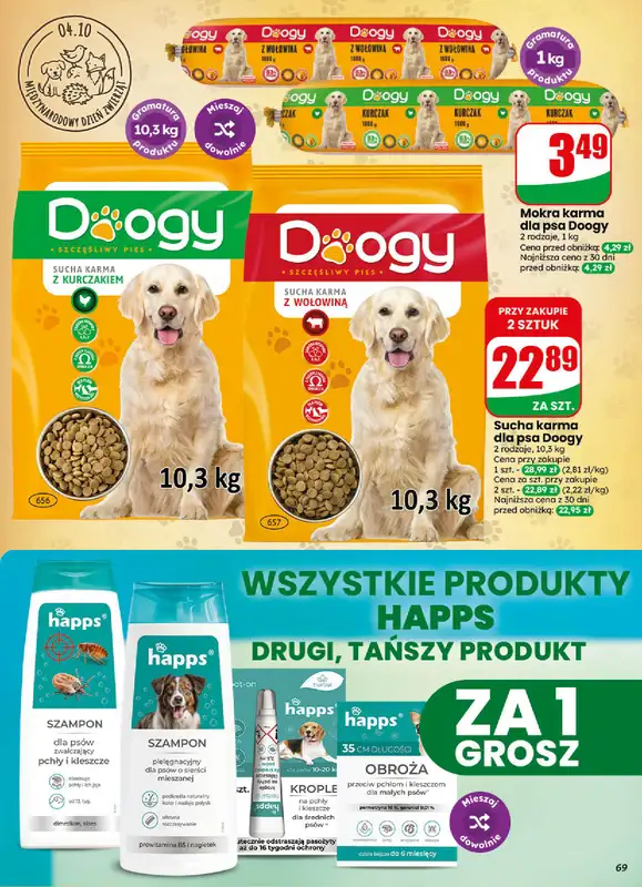 Dino - gazetka promocyjna Gazetka 40 / 2026 od środy 30.09 do wtorku 06.10 - strona 69