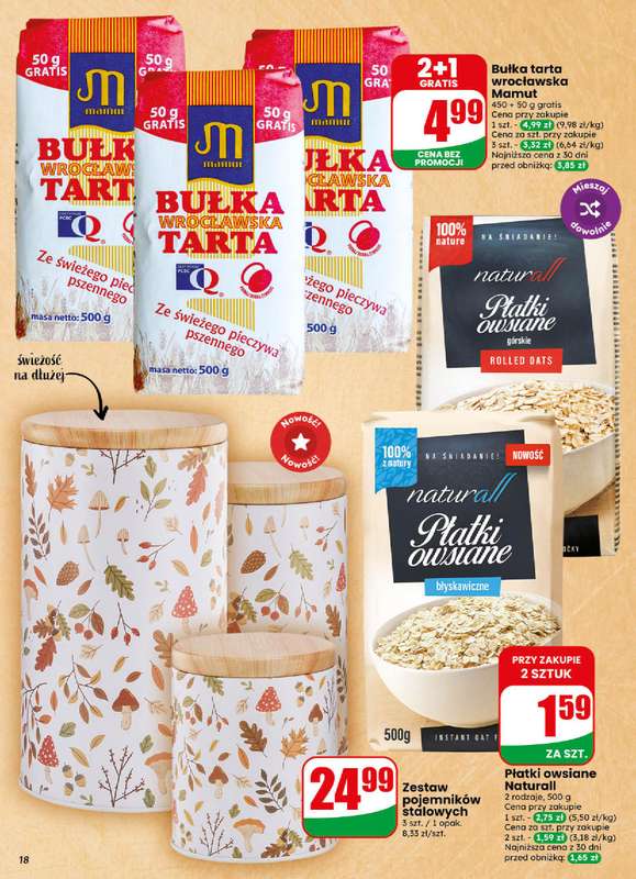 Dino - gazetka promocyjna Gazetka 40 / 2026 od środy 30.09 do wtorku 06.10 - strona 18