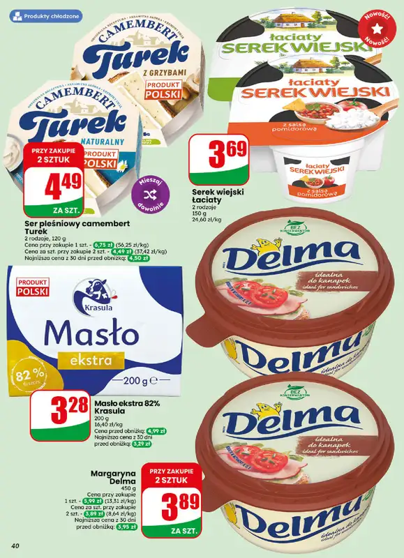 Dino - gazetka promocyjna Gazetka 40 / 2026 od środy 30.09 do wtorku 06.10 - strona 40