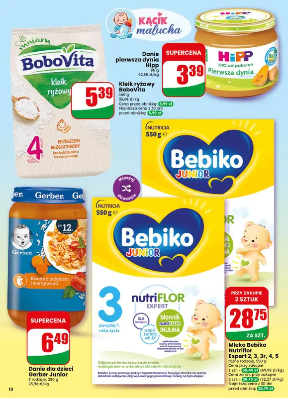 Dino - gazetka promocyjna Gazetka 40 / 2026 od środy 30.09 do wtorku 06.10 - strona 10