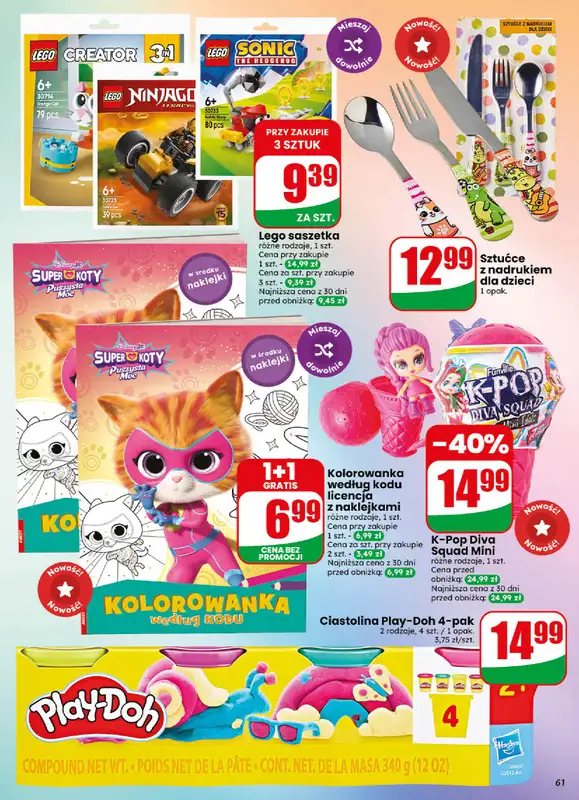 Dino - gazetka promocyjna Gazetka 40 / 2026 od środy 30.09 do wtorku 06.10 - strona 61