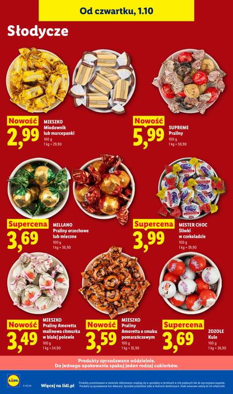 Lidl - gazetka promocyjna Oferta od czwartku od czwartku 01.10 do soboty 03.10 - strona 76