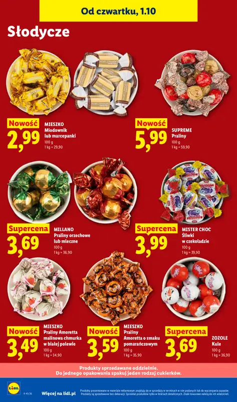 Lidl - gazetka promocyjna Oferta od czwartku od czwartku 01.10 do soboty 03.10 - strona 76