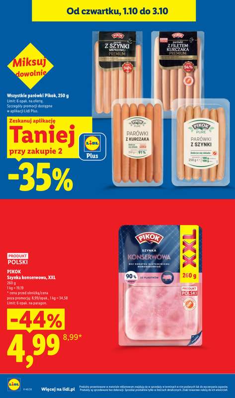 Lidl - gazetka promocyjna Oferta od czwartku od czwartku 01.10 do soboty 03.10 - strona 10