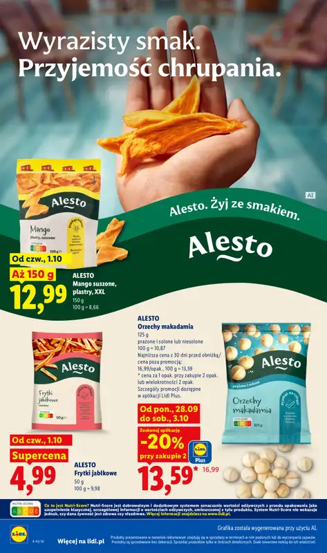 Lidl - gazetka promocyjna Oferta od czwartku od czwartku 01.10 do soboty 03.10 - strona 80