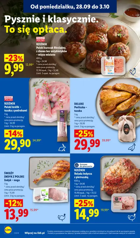Lidl - gazetka promocyjna Oferta od czwartku od czwartku 01.10 do soboty 03.10 - strona 54
