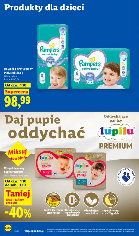 Lidl - gazetka promocyjna Oferta od czwartku od czwartku 01.10 do soboty 03.10 - strona 92