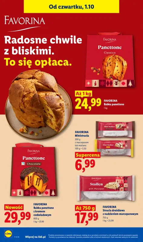 Lidl - gazetka promocyjna Oferta od czwartku od czwartku 01.10 do soboty 03.10 - strona 70
