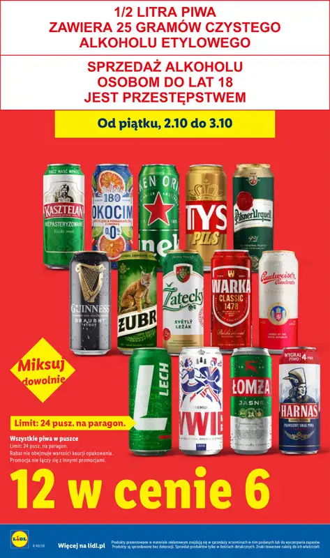 Lidl - gazetka promocyjna Oferta od czwartku od czwartku 01.10 do soboty 03.10 - strona 6