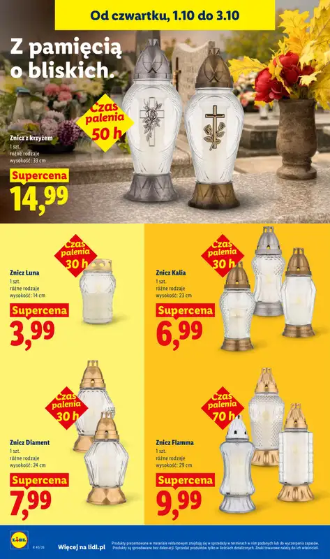Lidl - gazetka promocyjna Oferta od czwartku od czwartku 01.10 do soboty 03.10 - strona 100