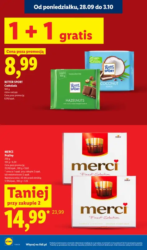 Lidl - gazetka promocyjna Oferta od czwartku od czwartku 01.10 do soboty 03.10 - strona 16