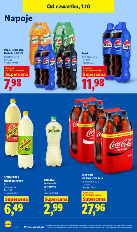 Lidl - gazetka promocyjna Oferta od czwartku od czwartku 01.10 do soboty 03.10 - strona 82