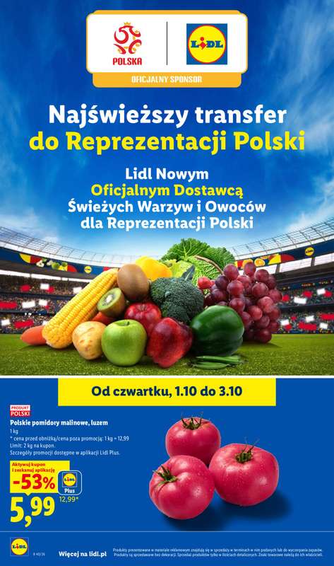Lidl - gazetka promocyjna Oferta od czwartku od czwartku 01.10 do soboty 03.10 - strona 46