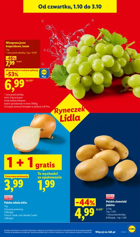 Lidl - gazetka promocyjna Oferta od czwartku od czwartku 01.10 do soboty 03.10 - strona 47