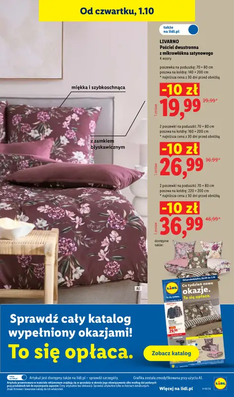 Lidl - gazetka promocyjna Oferta od czwartku od czwartku 01.10 do soboty 03.10 - strona 43