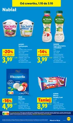 Lidl - gazetka promocyjna Oferta od czwartku od czwartku 01.10 do soboty 03.10 - strona 61
