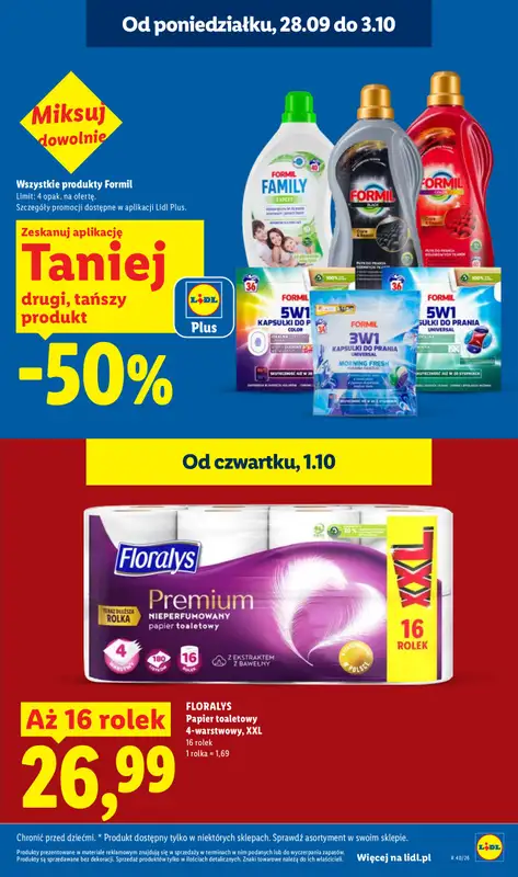 Lidl - gazetka promocyjna Oferta od czwartku od czwartku 01.10 do soboty 03.10 - strona 23