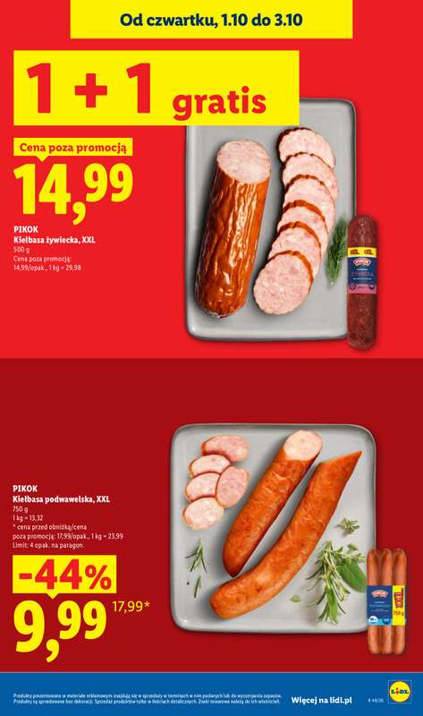 Lidl - gazetka promocyjna Oferta od czwartku od czwartku 01.10 do soboty 03.10 - strona 11