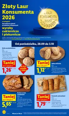 Lidl - gazetka promocyjna Oferta od czwartku od czwartku 01.10 do soboty 03.10 - strona 52