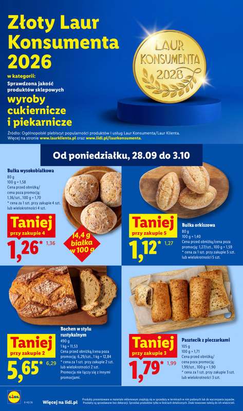 Lidl - gazetka promocyjna Oferta od czwartku od czwartku 01.10 do soboty 03.10 - strona 52