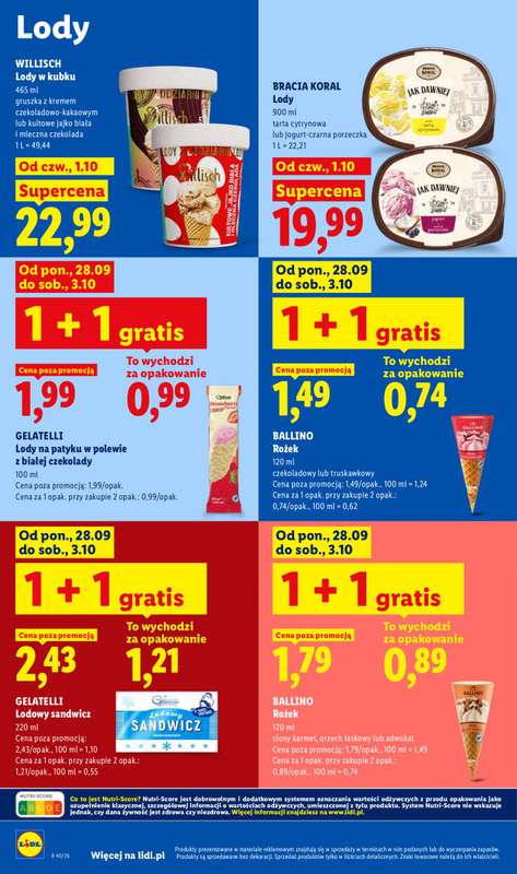 Lidl - gazetka promocyjna Oferta od czwartku od czwartku 01.10 do soboty 03.10 - strona 88