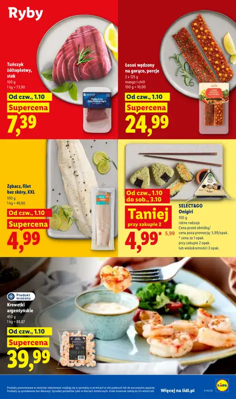 Lidl - gazetka promocyjna Oferta od czwartku od czwartku 01.10 do soboty 03.10 - strona 63