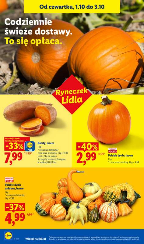 Lidl - gazetka promocyjna Oferta od czwartku od czwartku 01.10 do soboty 03.10 - strona 50